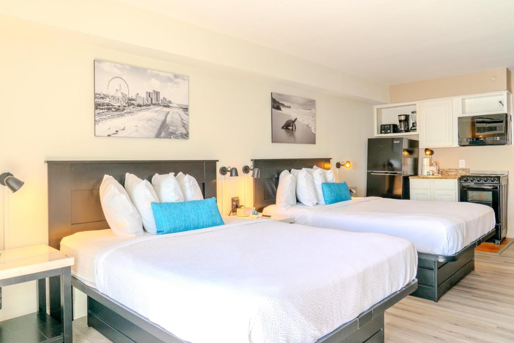 Beautiful Ocean Front Double Queen Suite - Sea Mist Resort 20905 - Perfect For 2-4 Guests! Myrtle Beach Exteriör bild