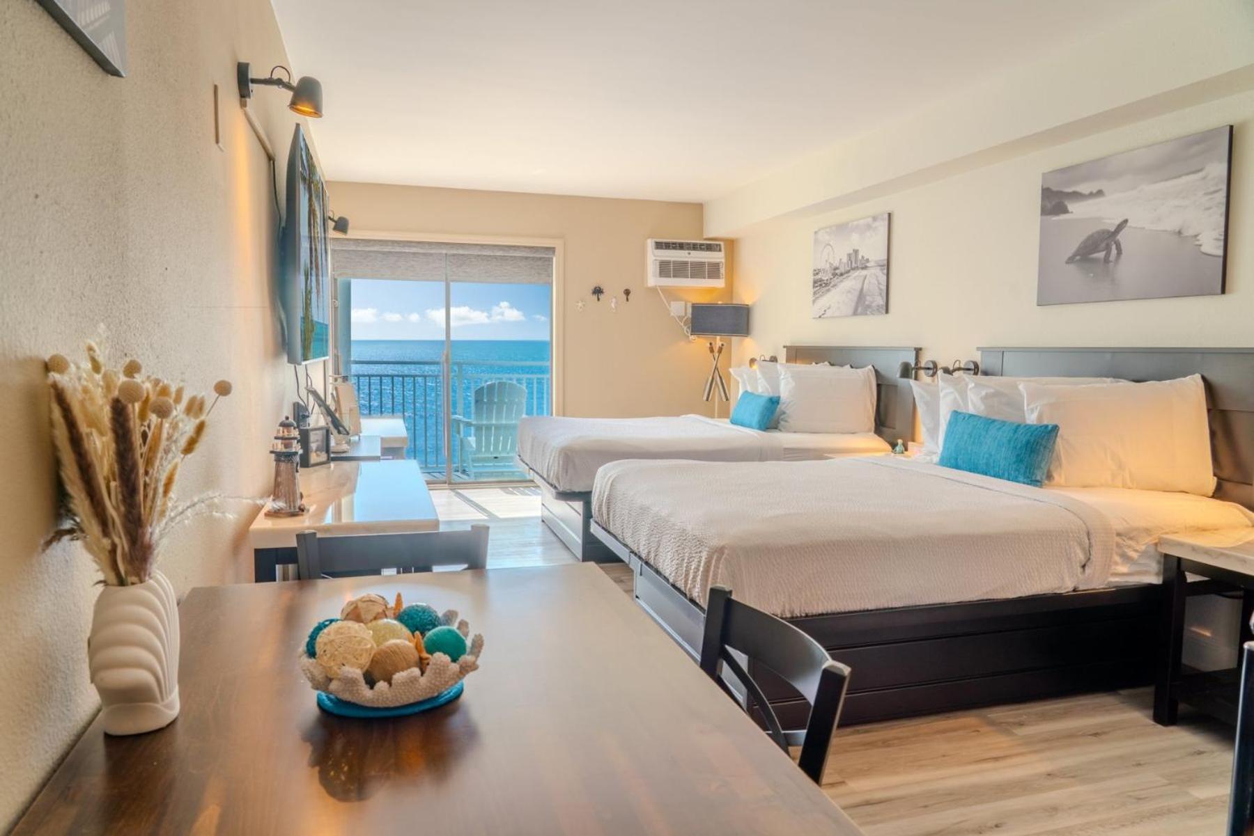 Beautiful Ocean Front Double Queen Suite - Sea Mist Resort 20905 - Perfect For 2-4 Guests! Myrtle Beach Exteriör bild